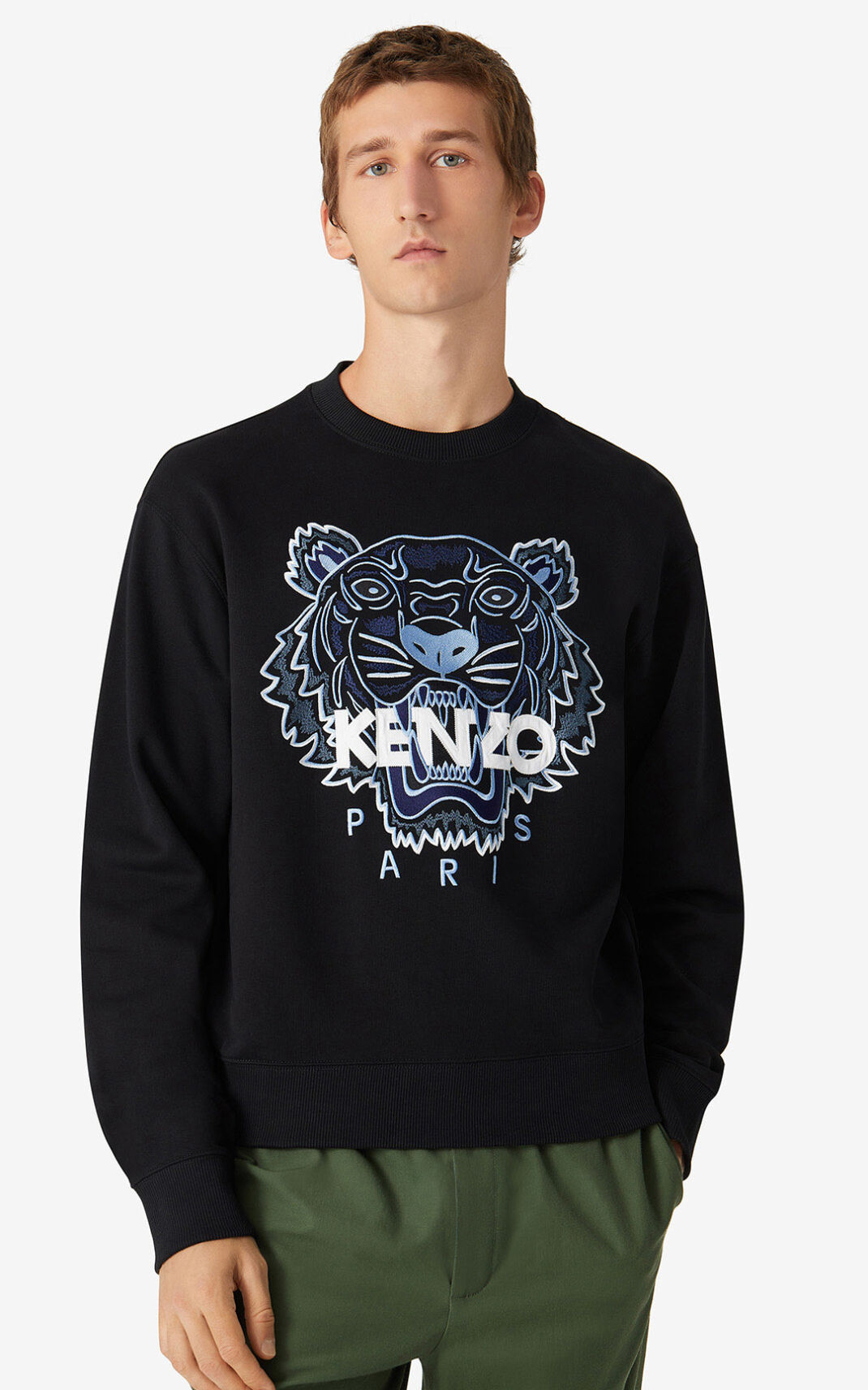 Sudadera Kenzo Tiger Hombre Negras - SKU.6805851